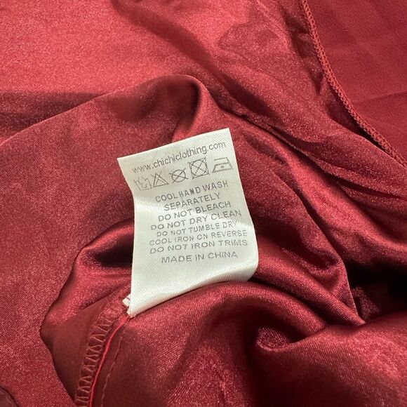 Chi Chi London Women's Red Dress - Picture 6 of 10